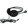 3.5mm Wired Headphones Universal Headset With Microphone Noise Cancelling Earphone For Laptop Computer