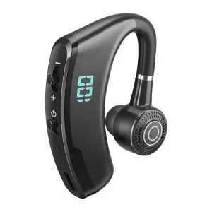 Bluetooth 5.2 Earphone Wireless Ear Hook Headset LED Display HiFi Stereo Headphones Waterproof Earbuds