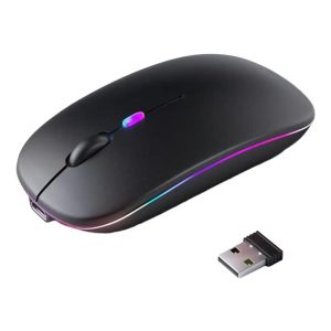 Bluetooth 5.4 Mouse 2.4G Wireless Mouse Dual-Mode Silent Mouse Rechargeable Gaming Mouse